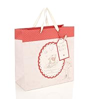 Winnie The Pooh New Baby Girl Large Gift Bag