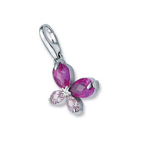 Giorgio Martello Damen Kette Mit Anh&auml;nger Silber Herz Mit 54 Zirkonia Schwarz 905419450 Preisvergleich