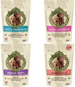 Harringtons Salmon Roll Treats 160G