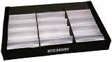 Edge I-Wear 15 Piece Sunglasses Eyewear, Jewelry Watches Fashion Accessories Display Tray with Clear Lid. D-5CBLK Edge I-Wear 15 Piece Sunglasses Eyewear, Jewelry Watches Fashion Accessories Display Tray with Clear Lid. D-5CBLK