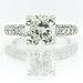 4.02ct Cushion Cut Diamond Engagement Anniversary Ring