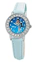Disney Kids' Fairies Silvermist Blue Leather Strap Watch #D709S409