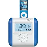 Ozaki iMini Radio Alarm iPod Speaker in Blue