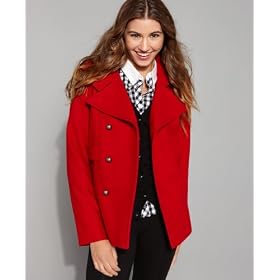 Tommy Hilfiger Ladies Bleeker Pea Coat