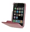 Exspect iPhone 3G Leather Flip Front Case - Red