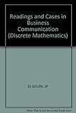 Readings and cases in business communication