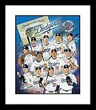 Los Angeles Dodgers 2007 Team Collage Framed 8x10 Photograph