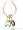 10k Yellow Gold 3-Piece Briolette Gold Hoop Earrings