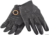 Knog 'The Strangler' Leather Glove Black Medium