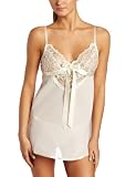 Cinema Etoile Women's Chopper Bar Lace Babydoll, Ivory, Medium