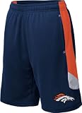 Denver Broncos Youth Navy NFL Kick off Mesh Shorts