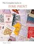 The Complete Index to Fine Print, 1975-1990