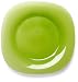 Bormioli Rocco Venezia Dinner Plates, Set of 6, Green