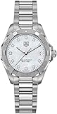 UPC 683498428114 product image for TAG Heuer Women's WAY1313.BA0915 Aquaracer Diamond-Accented Stainless Steel Watc | upcitemdb.com