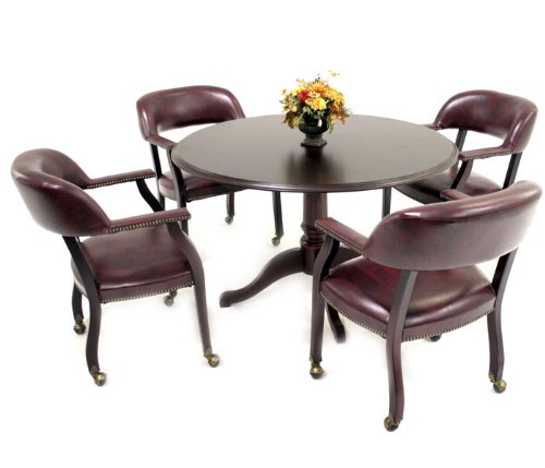 Traditional Round Conference Table 48