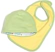 Disney Baby-Boys Newborn Reversible Winnie The Pooh On Wheels Cap and Bib Set