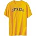 T-Shirt Mens Yellow  Costa Rica - Simple  Countries