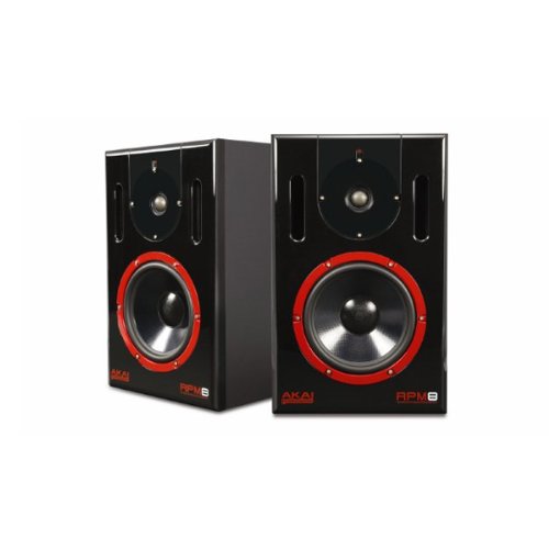 Akai RPM8 RPM 8 Powered Studio Reference Monitor PAIR