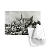 View of the Cathedral of Notre Dame, Amiens,.. - Tea Towel 100% Cotton - Art247 - Tea Towel - 46x70cm