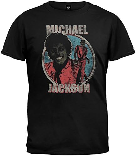Michael Jackson - Thriller Silhouette Soft T-Shirt - X-Large