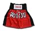 Muay Thai Boxen Boxing Short Shorts Gr. Large rot schwarz