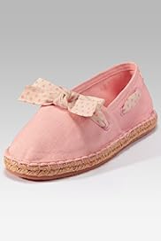 Round Toe Bow Slip On Shoes