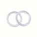 Possbay 2 PCS Clear Plastic CCFL Len Protector Cover For Angel Eyes Halo Ring LED Light 60/70/80/90/100/110mm