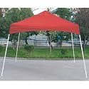 ShelterLogic 8x8 Slant Leg Pop Up Canopy (Red)