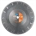 Norton Duo Diamond Blade, 1" Arbor, Waterproof, 12" Diameter x 0.110" Thickness, 0.393" Segment (Pack of 1)