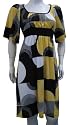 Elizabeth Women's Plus Size Printed Dress
