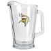 Minnesota Vikings NFL 60oz Glass Pitcher - Primary Logo