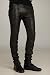 Diesel Black Gold Pasodelik Black Leather Pants