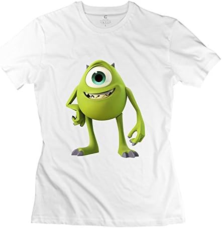 PTCY Women's Tee Customize Monster University Billy Crystal XS White