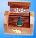 Incense Box, small with Elephant Inlay detail