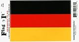 Germany Heavy Duty Vinyl Bumper Sticker (3 x 5 Inches)