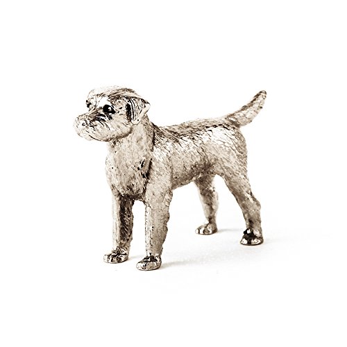 Border Terrier Made in UK Artistic Style Dog Figurine Collection