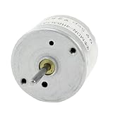 uxcell DCモーター 4100RPM 6V 0.01A 金属 プラスチック 1個入り