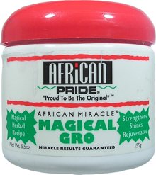 HealthPersonalCare: AFRICAN PRIDE African Miracle Magical Gro Rejuvenates Dry Hair 5.3oz/150g