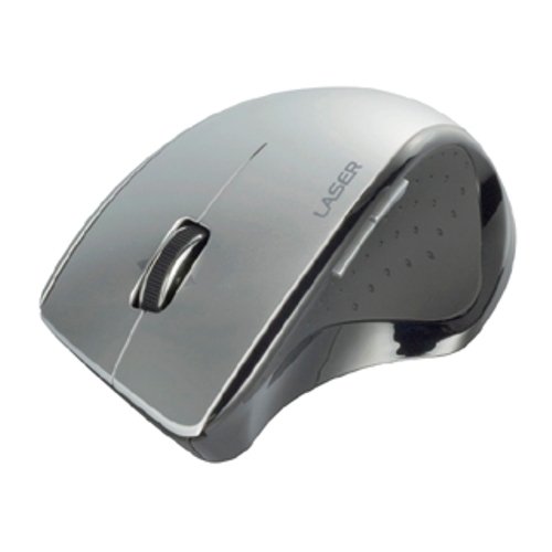 バッファローコクヨサプライ BUFFALO レーザー式無線マウス Bluetooth2.1対応 5ボタンチルト シルバー BSMLB02SV