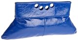 Latico Scarlet Finger Hole Clutch