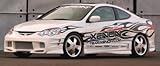 IMAGE OF Xenon 10600 02-04 Acura RSX 4-Piece Ground Effects Kit