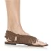Brown Fringe Flats Adult Shoes