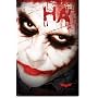 The Dark Knight (The Joker, Face) Framed Movie Poster Print - 24" X 36"