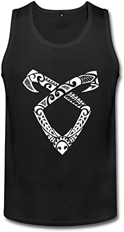 SIANDA Women's Shadowhunters TV Show 2015 Logo Tank Top Size S Black