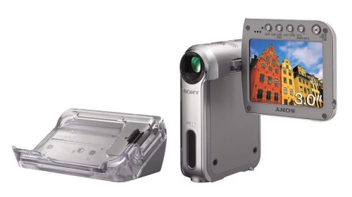Sony Handycam DCR PC55 S Camcorder 680 Kpix optical zoom 10 x Mini DV silver