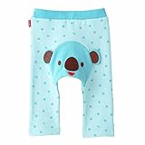 MIKIHOUSE HOTBISCUITS（ミキハウスホットビスケッツ）おしりにアニマル 総柄ベビーパンツ 80cm,サックス