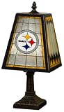 Pittsburgh Steelers 14 Inch Art Glass Lamp