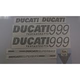 DUCATI 999 SUPERBIKE TANK-FAIRING DECAL SET TESTASTRETTA 
