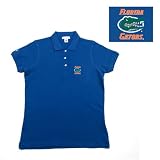 Florida Gators NCAA Classic Pique Polo Shirt for Women (Dk Royal)