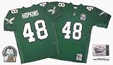 Wes Hopkins 1992 Philadelphia Eagles #48 Authentic Throwback Mitchell and Ness NFL Football Jersey (